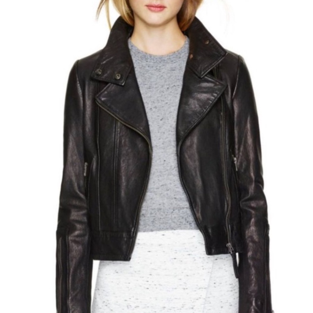 Mackage Lambskin Jacket - exclusively for Aritzia Size M